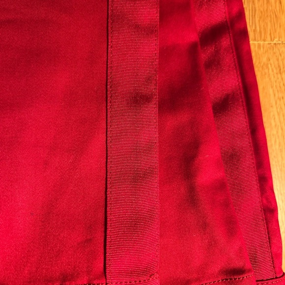 Janie and Jack red dress pants with ribbon detail in side of leg. Size 8 - Picture 6 of 8